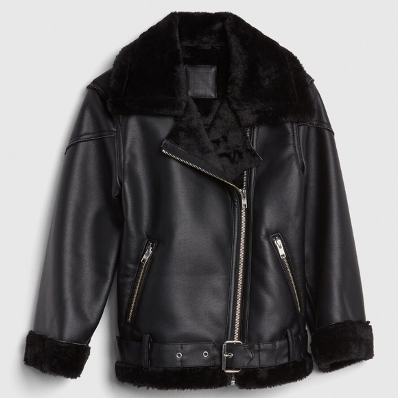 gap biker jacket